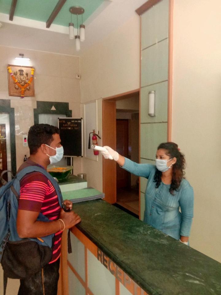 Hotel Ravikiran Alibag Bagian luar foto
